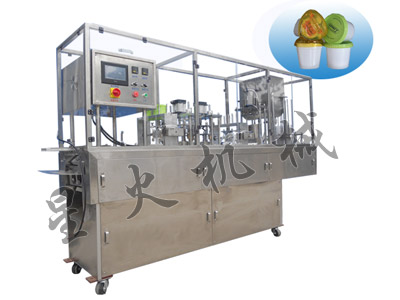 BHP-2杯盒灌裝封口機(含封蓋)