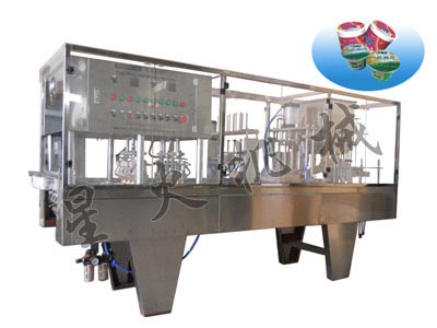 BHP-4杯盒灌裝封口機（玻璃罩、吸杯）